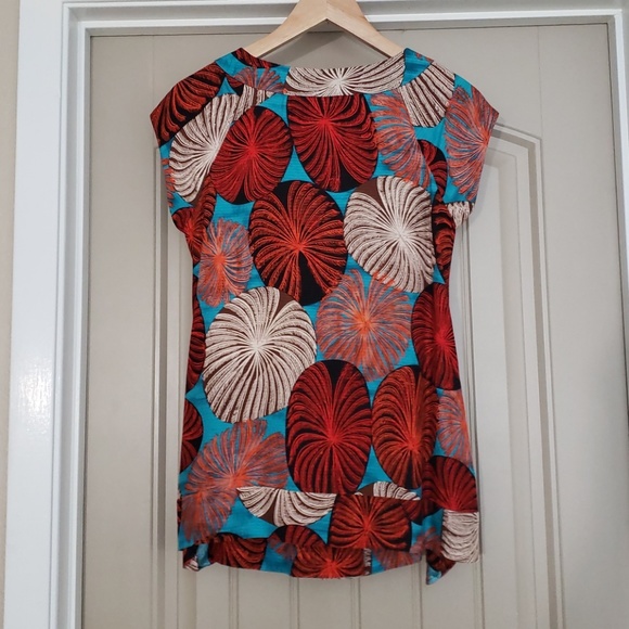 Diane Von Furstenburg silk top - Picture 4 of 5